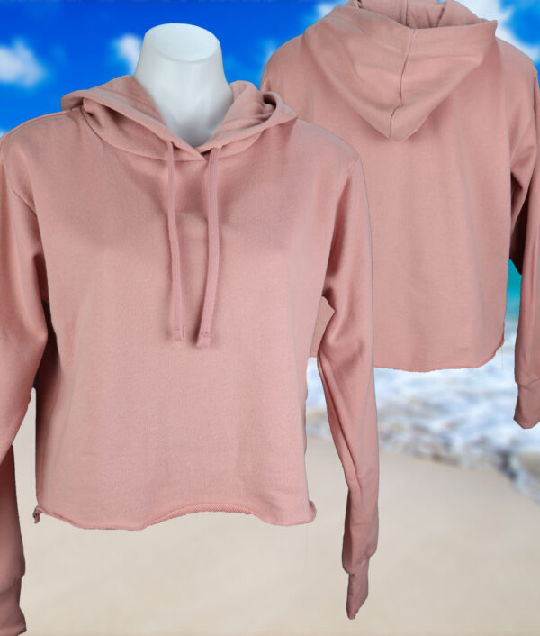 Womens 125 Crop Hoodie