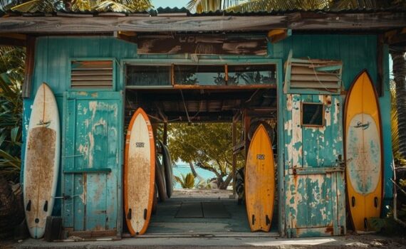 history of surf shops